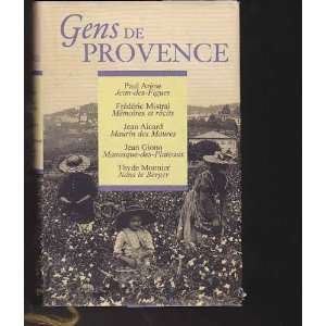  Gens de Provence (9782744117114) Jean Max Tixier Books