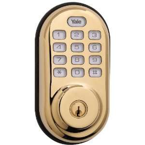 Yale YRD210 ZW 605 Real Living Electronic Push Button Deadbolt fully 