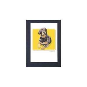  Paper Russells Grrreen Boxed 6 Note Cards  Rottweiler 
