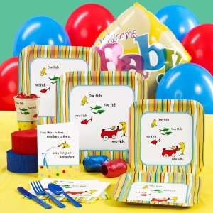   Seuss Baby Shower Standard Party Pack for 8 guests 