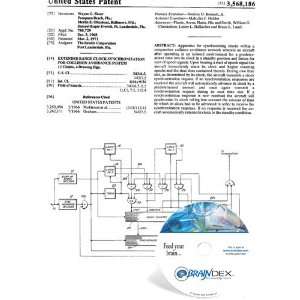  NEW Patent CD for EXTENDED RANGE CLOCK SYNCHRONIZATION FOR 