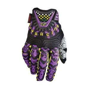    FLY RACING EVOLUTION MX OFFROAD GLOVES PURPLE LG Automotive