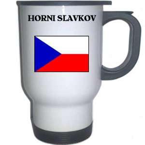  Czech Republic   HORNI SLAVKOV White Stainless Steel Mug 