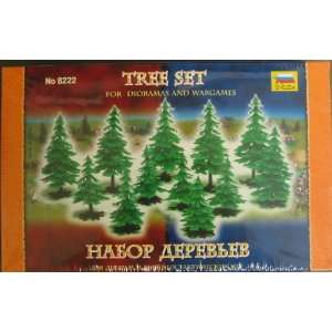  Tree Set for Dioramas and Wargames Toys & Games