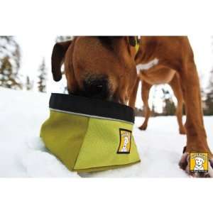 Ruff Wear 2050 315 Quencher Portable Outdoor Dog Water Bowl in Lichen 