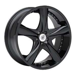  TIS DS06BP22821 DS06 BLACK DS06BP22821 22 Wheels 5x120 