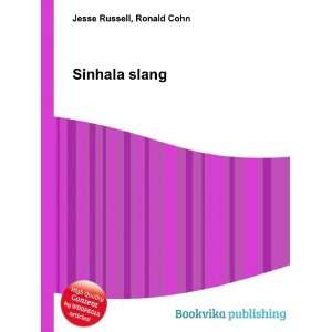 Sinhala slang Ronald Cohn Jesse Russell Books