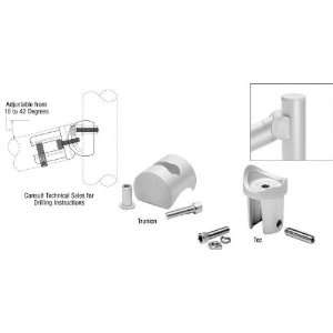  CRL Satin Anodized ACRS Upper Adjustable Tee Adaptor by CR 