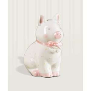    Petit Motifs   Ceramic College Fund Piggy Bank (Pink) Baby