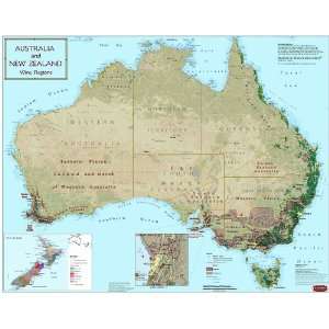   Wine Region Map For Australia & New Zealand