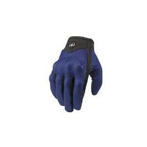  Icon Pursuit Motorcycle Gloves Blue Small S 3301 0239 Automotive