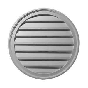  36W x 36H Round Gable Vent Louver, Functional