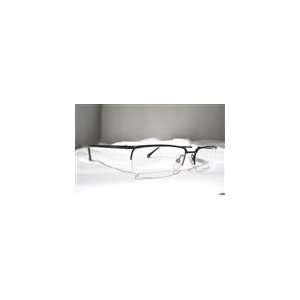 New Ermenegildo Zenga VZ 3179 0531 Black Metal Semi rimless Eyeglasses 