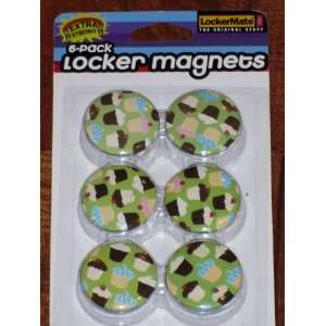  6 pack locker magnets