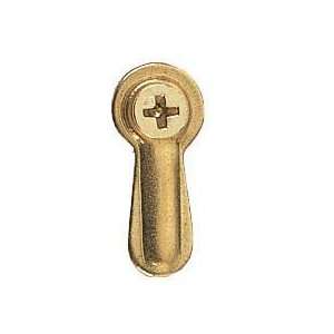  Brass plated Turn Buttons w/screws, 7/8 , 8 Pack