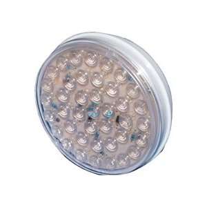  4 Red 40 LED S/T/T Light Clear Lens   Convex Dot Clear 