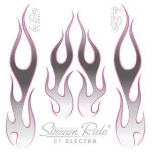    Electra Bicycle Sticker Set (Betty Flame)