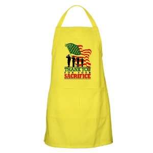 Apron Lemon US Military Army Navy Air Force Marine Corps Thank You For 