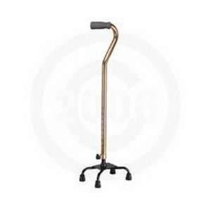 Drive Medical 10310 4 Small Base Quad Cane with Vinyl Contoured Grip 