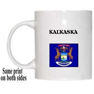  US State Flag   KALKASKA, Michigan (MI) Mug Everything 