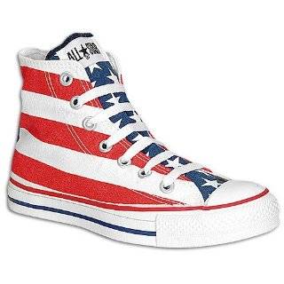 Converse Mens All Stars Hi ( sz. 10.0, Stars & Stripes )