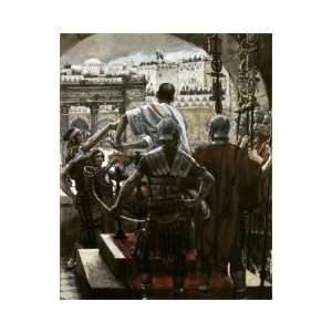  Pilate Washes His Hands Giclee Poster Print by James 
