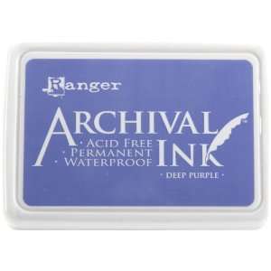  Ranger Archival Ink Stamp Pads deep purple 2 1/2 in. x 3 3 