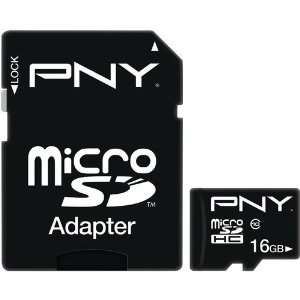  New  PNY P SDU16G10 EFS2 MICROSD? CARD (16GB; CLASS 10 
