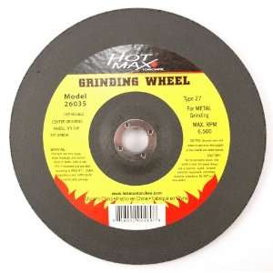   Inch by 1/4 Inch by 7/8 Inch Hubless Grinding Wheel