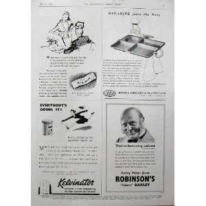    Advertisement 1945 Tobacco Cars Schweppes Robinsons