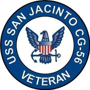  US Navy USS San Jacinto CG 56 Ship Veteran Decal Sticker 3 