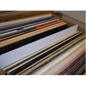   PLASTIC FULL CARD DIVIDERS 12 33rpm VINYL LP RECORD album 12 x 13.5