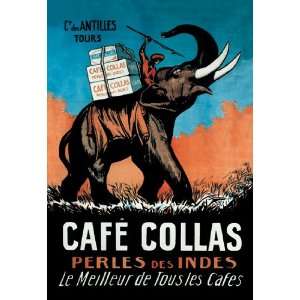  Café Collas 16X24 Canvas Giclee