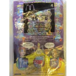  Happy Meal Toy and Comic Book Spy Kids 3 D Game Over (2003 