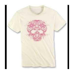   Skully T Shirt , Size Sm, Gender Womens, Color Natural XF3031 1331