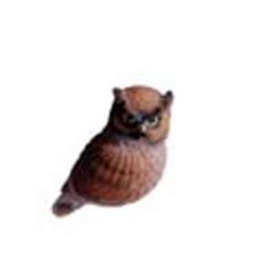   Screech Owl Window Magnet   Fly Thru Window Ornament 