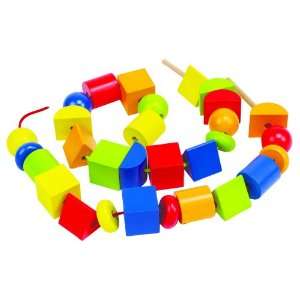  Educo Rainbow Threading Shapes Toys & Games