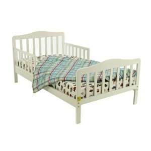  Dream on Me Classic Toddler Bed, White 