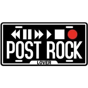  New  Play Post Rock  License Plate Music