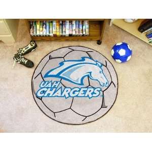   Chargers 29 Diameter Soccer Ball Shaped Area Rug