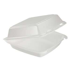  DCC205HT1   Foam Hinged Lid Carryout Containers