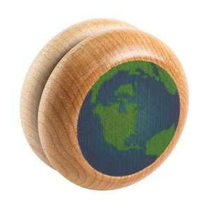  Maple Landmark Wodden Earth Yo Yo Toys & Games