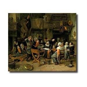  The Christening Feast 1668 Giclee Print