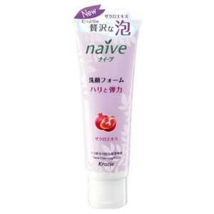 Kracie(Kanebo Home Products) Naive Facial Cleansing Foam Pomegranate 3 