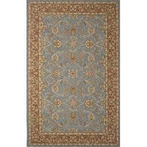  Kas Colonial Mahal 1767 Heather Blue Mocha 20 X 30 