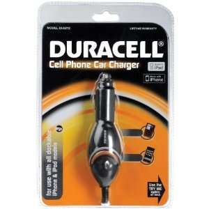  Duracell Cell Phone Car Charger for Iphone 4 Cell Phones 