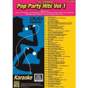  Forever Hits 4905 Pop Party Hits Vol 1 (30 Song DVD 