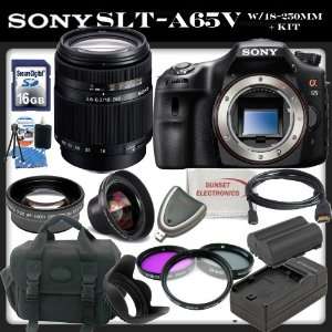 ) SLT A65 (A65v)   Digital camera   SLR   24.3 Mpix   Sony SAL 18250 