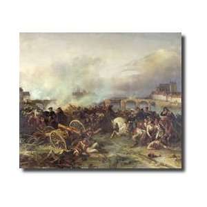    Battle Of Montereau 18th February 1814 Giclee Print