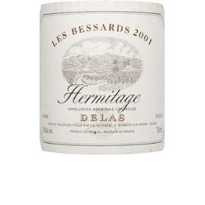 2001 Delas Hermitage Les Bessards 750ml Grocery & Gourmet 